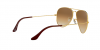 OKULARY RAY-BAN® AVIATOR LARGE METAL RB 3025 001/51 62 ROZMIAR L